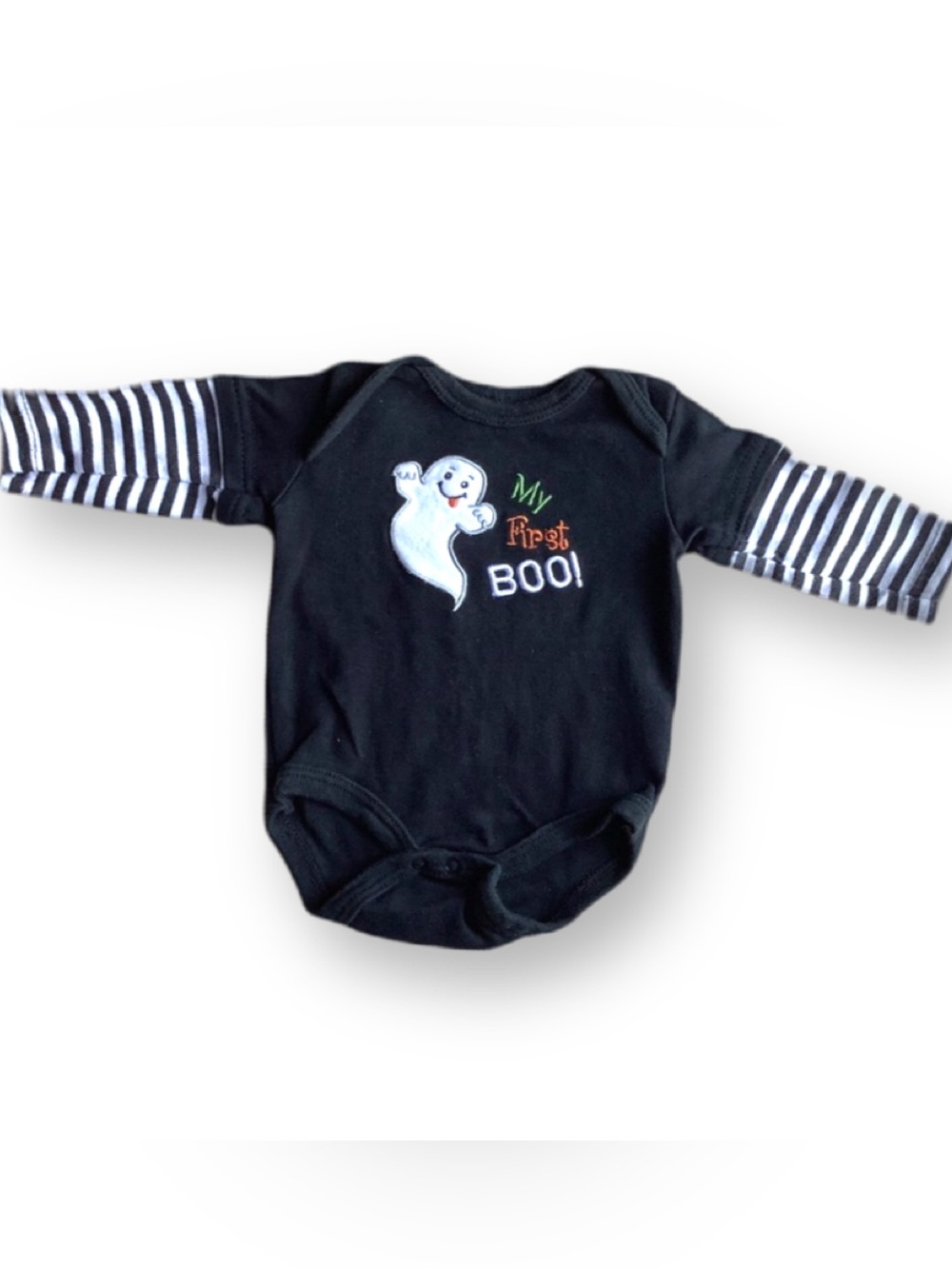 My First Boo Halloween Long sleeve 0 to 3 Months 0-3M